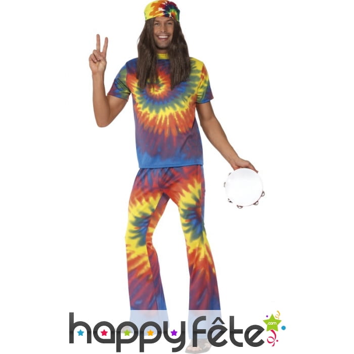 Déguisement hippie années 60