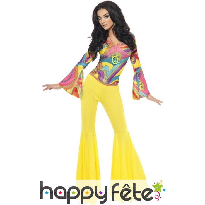 Déguisement hippie années 70 groove