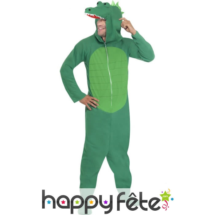 Déguisement homme crocodile