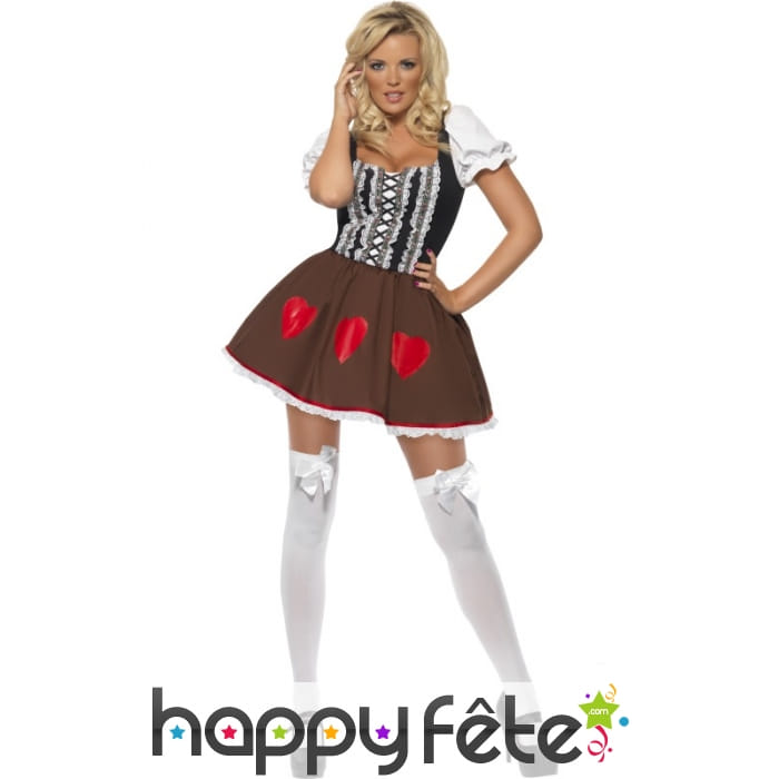 Déguisement heidi femme sexy