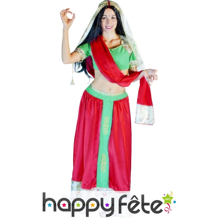 Déguisement hindou femme