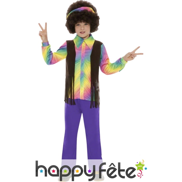 Déguisement hippie garcon