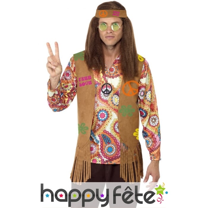 Déguisement hippie homme