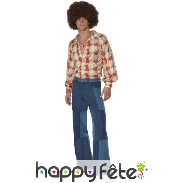 Déguisement homme retro années 1970