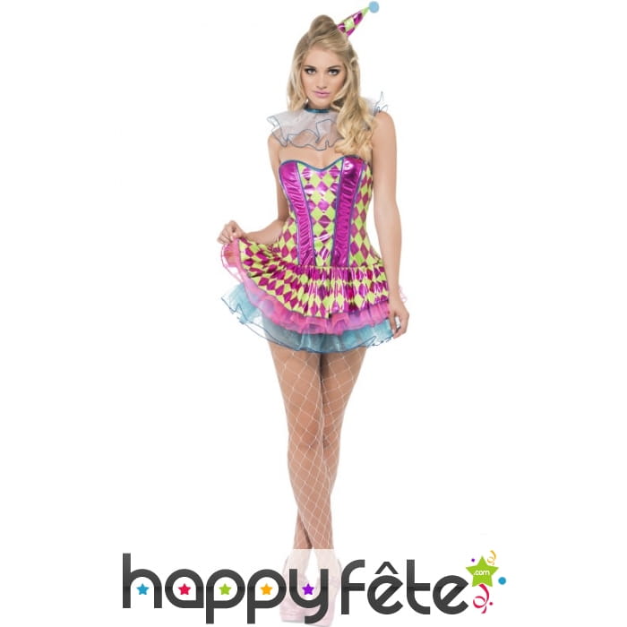 Déguisement Harlequin sexy pour femme