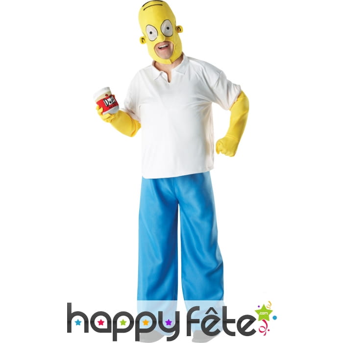 Déguisement homer simpsons