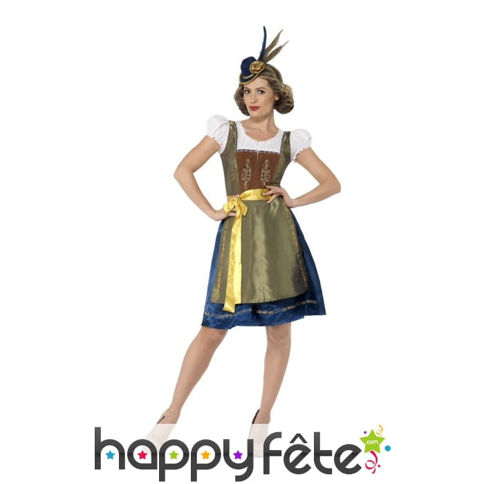 Déguisement Heidi traditionnel pour femme