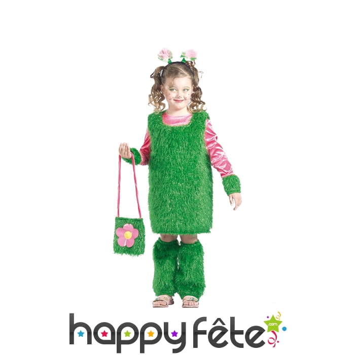 Déguisement herbe verte enfant