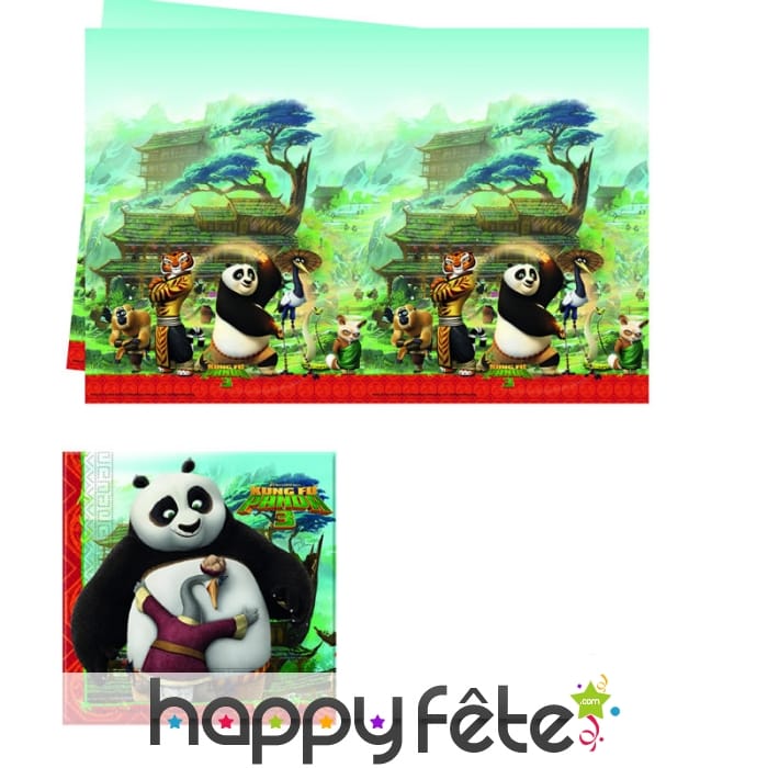 Déco Kung Fu Panda de table