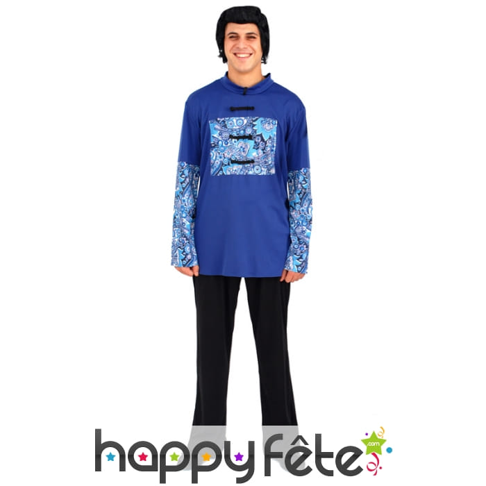 Déguisement lotus bleu de chinois