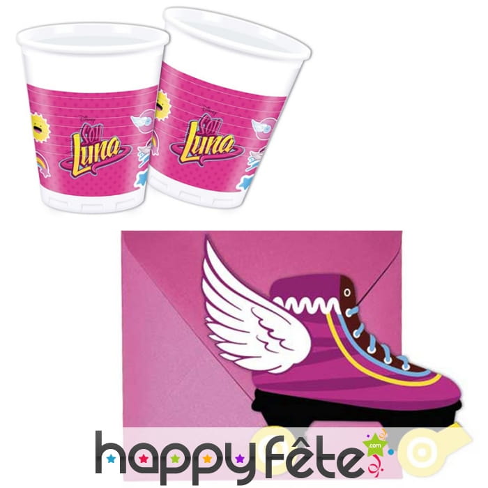 Décorations luna de table d'anniversaire