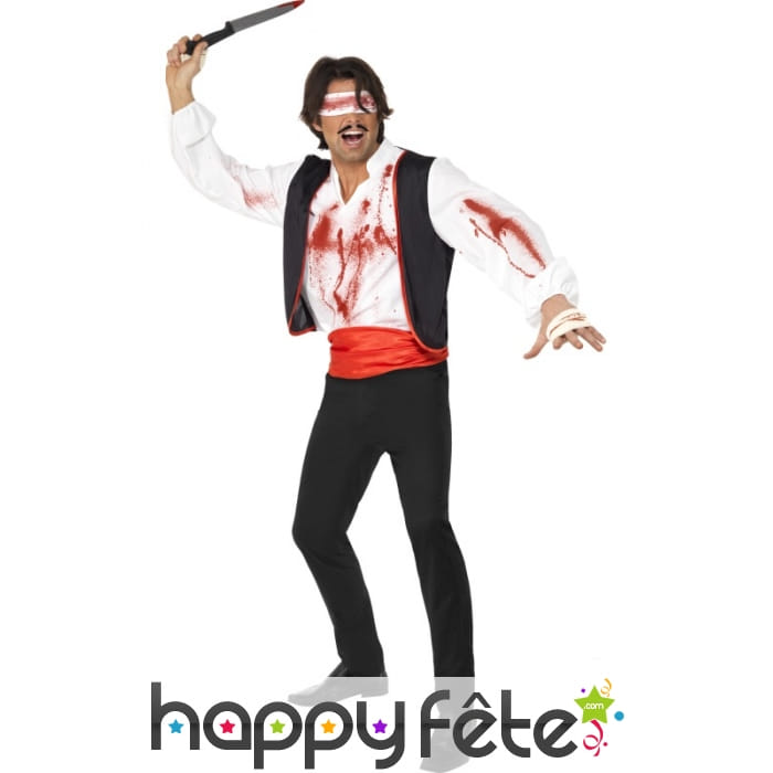 Déguisement lanceur de couteaux