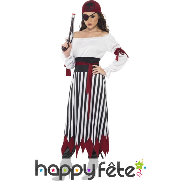 Déguisement lady pirate