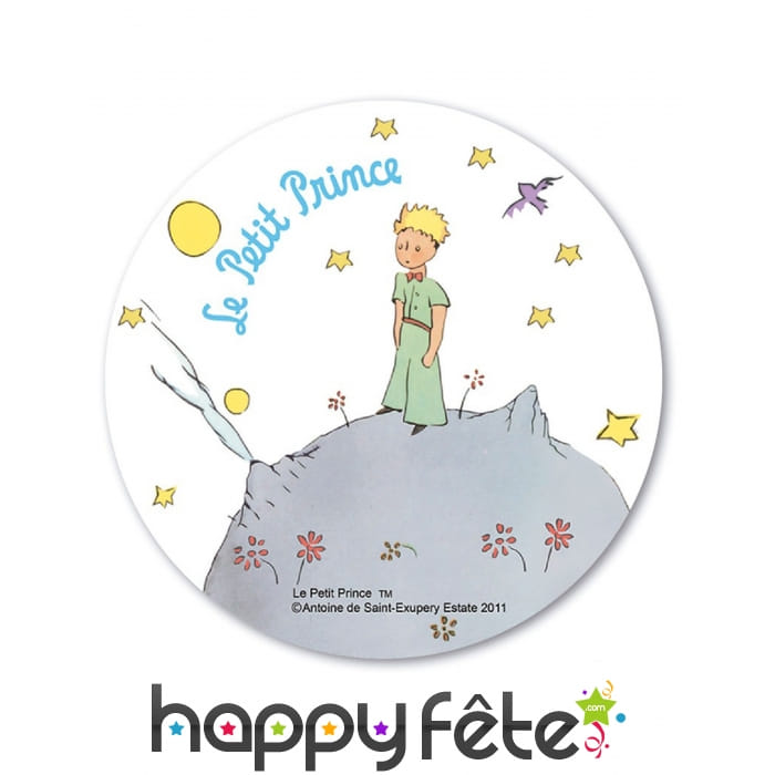 Disque Le Petit Prince en azyme de 20 cm