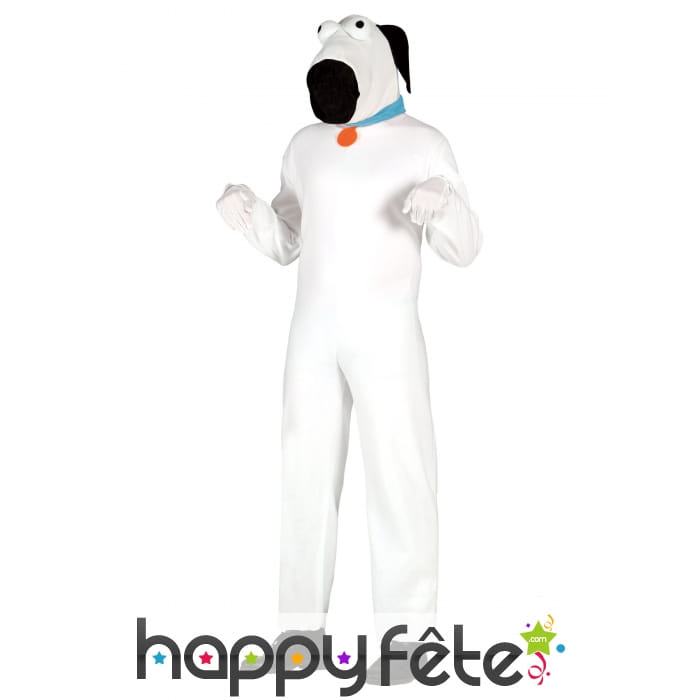 Déguisement Mascotte de chien blanc