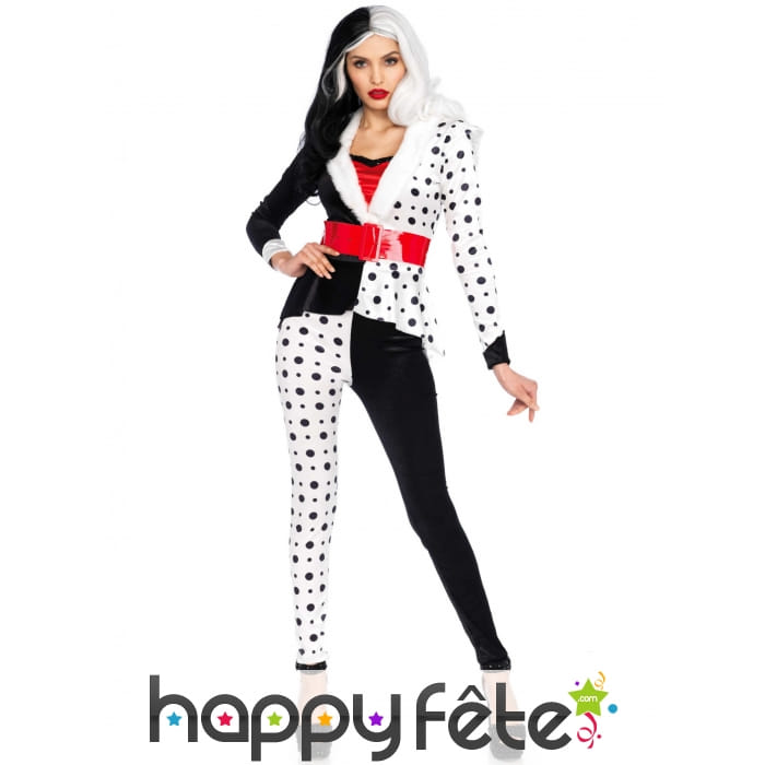 Déguisement moulant de Cruella