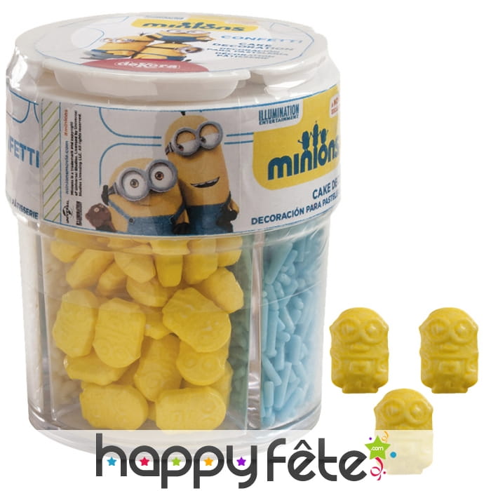 Décorations Minions en sucre
