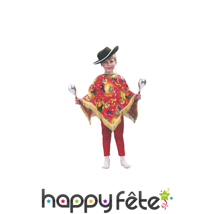 Déguisement mexicain garçon