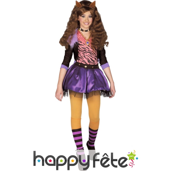 Déguisement Monster High Clawdeen Wolf