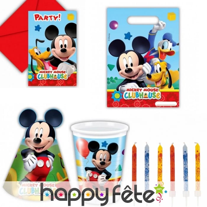 Décos Mickey pour anniversaire
