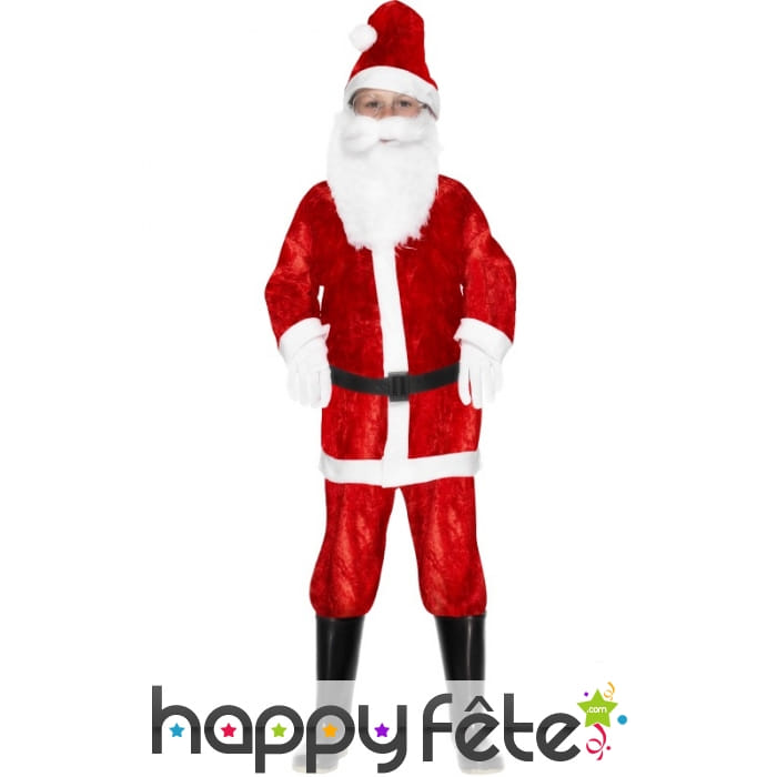 Déguisement mini pere noel