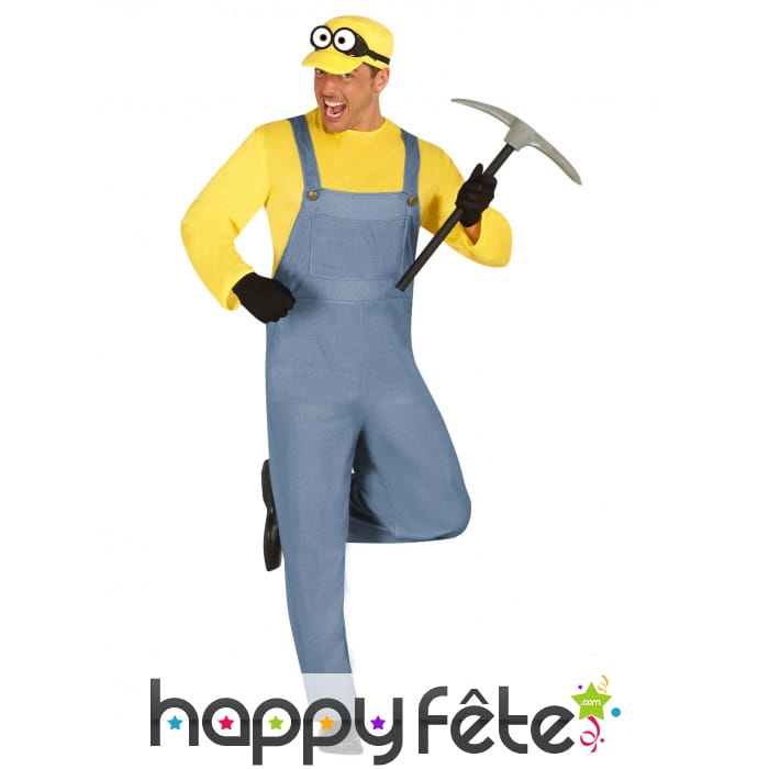 Déguisement Minion pour homme adulte