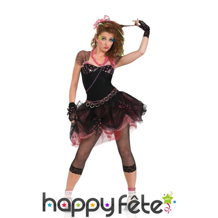 Déguisement noir style Cindy Lopers