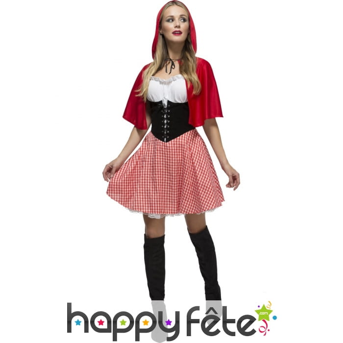 Déguisement petit chaperon rouge