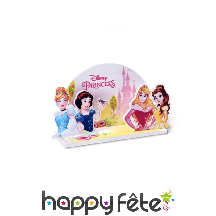 Déco Princesses Disney pour gâteau, 15 x 8,5 cm