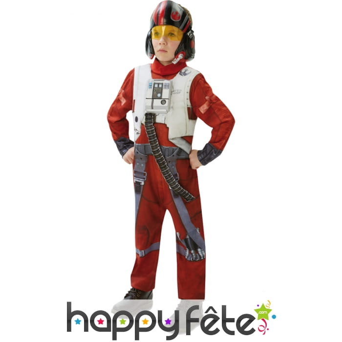 Déguisement pilote de speedster pour enfant