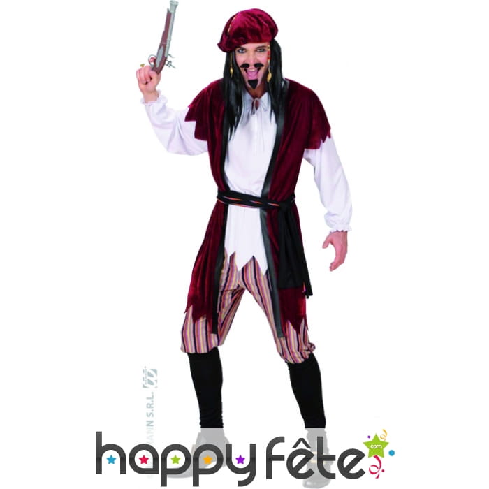 Déguisement pirate des caraibes