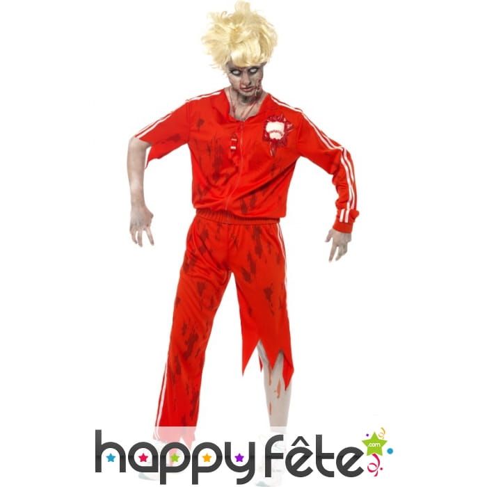 Déguisement prof de sport Zombie
