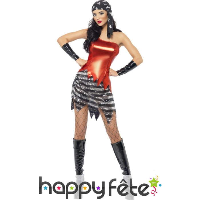Déguisement pirate femme sexy flash