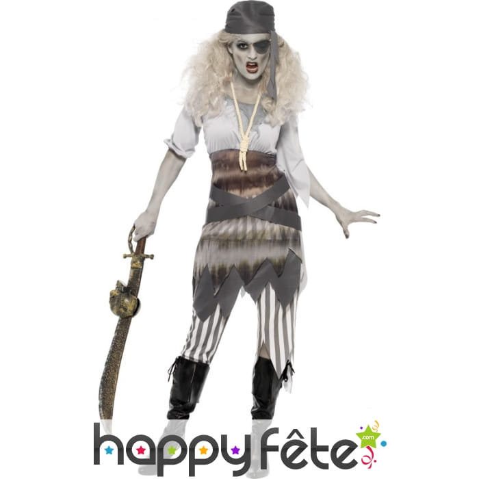 Déguisement pirate hanté fantome
