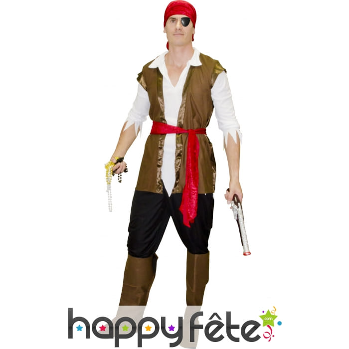 Déguisement pirate homme