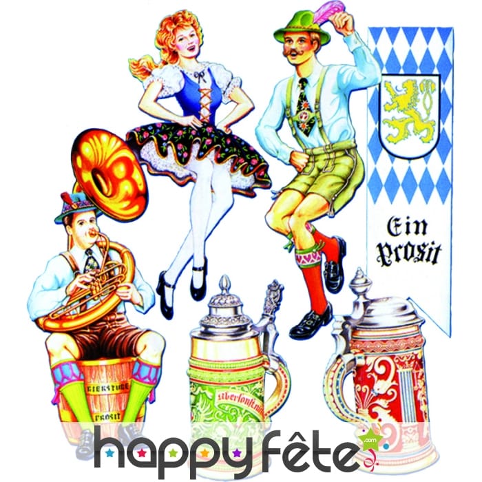 Décoration pour la fête de la bière