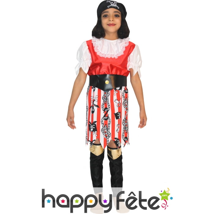 Déguisement pirate laura pour fillette 1er prix