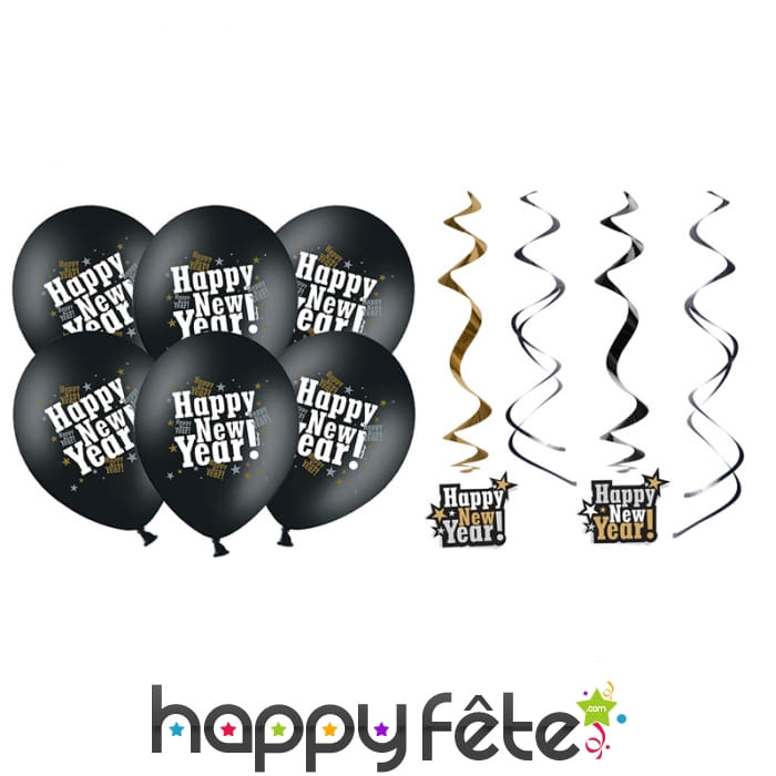Décorations pour Nouvel An suspensions ou ballons