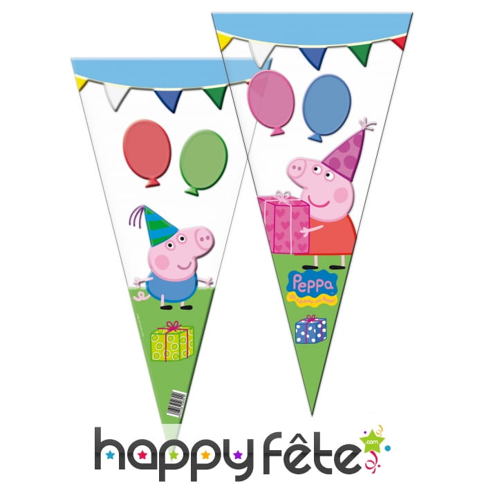 Fournitures de fête d'anniversaire Peppa Pig - Fournitures et décorations  de fête pour 16 invités - Avec nappe, assiettes, serviettes, gobelets et  autocollants : : Cuisine et Maison