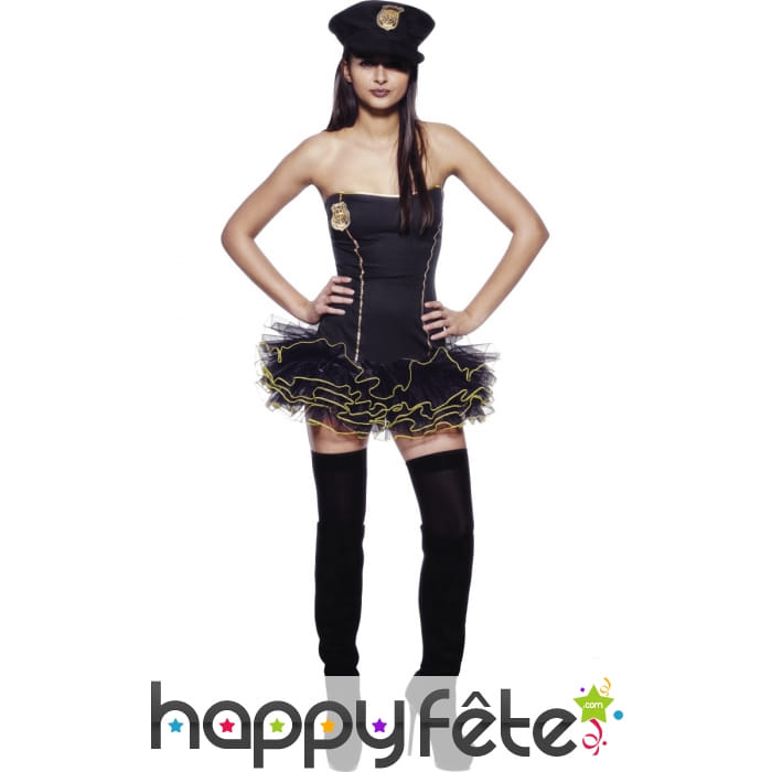 Déguisement policère tutu