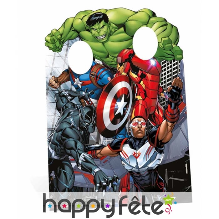 Double passe tête Avengers pour enfant