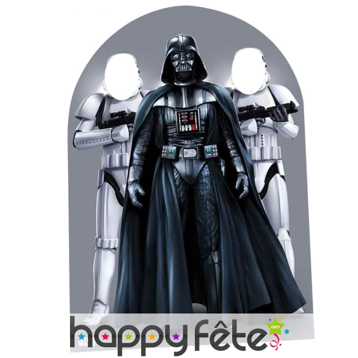 Double passe tête Dark Vador pour enfant