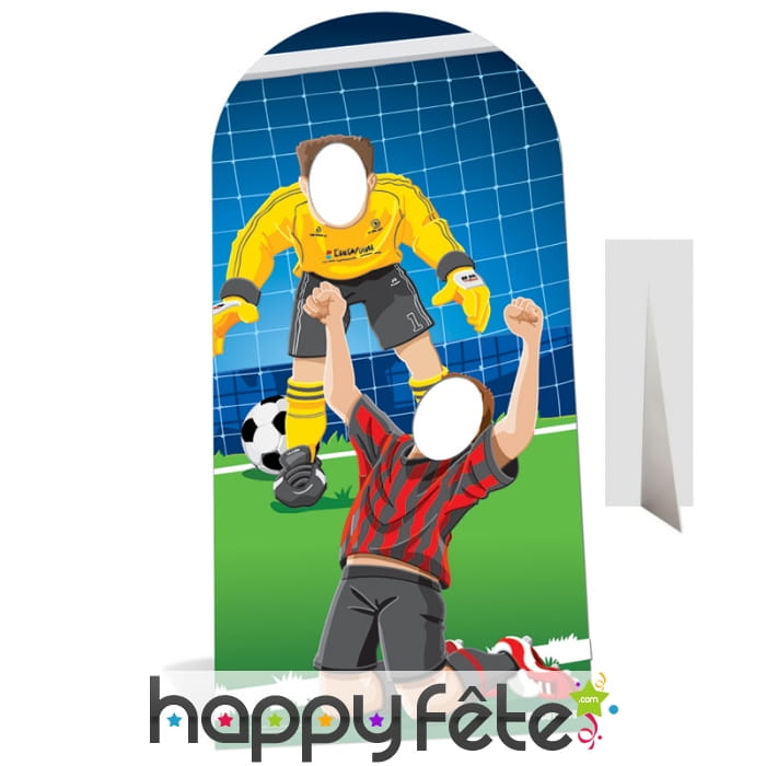 Double passe tête gardien et attaquant