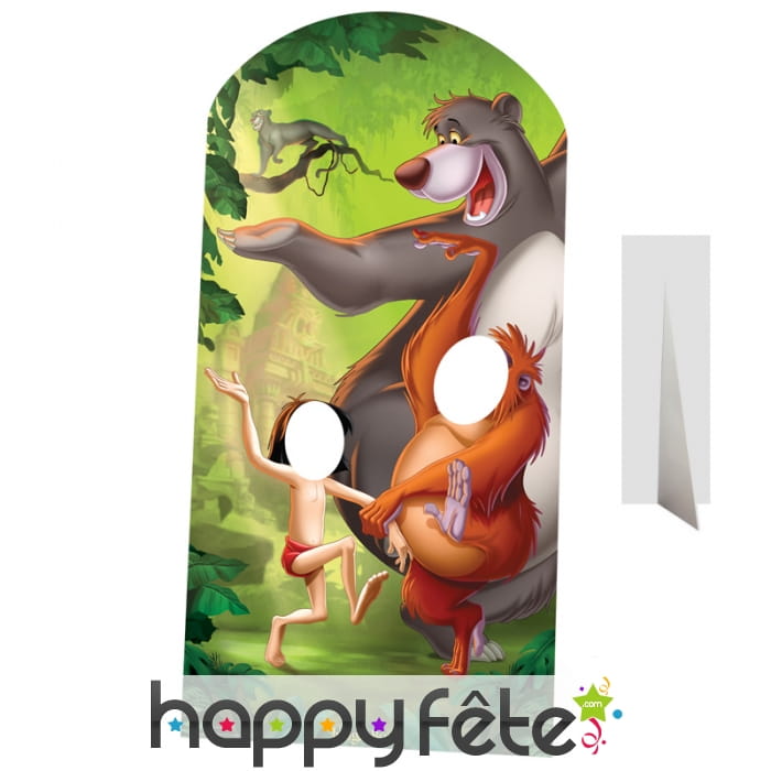 Double passe tête le livre de la jungle, enfant