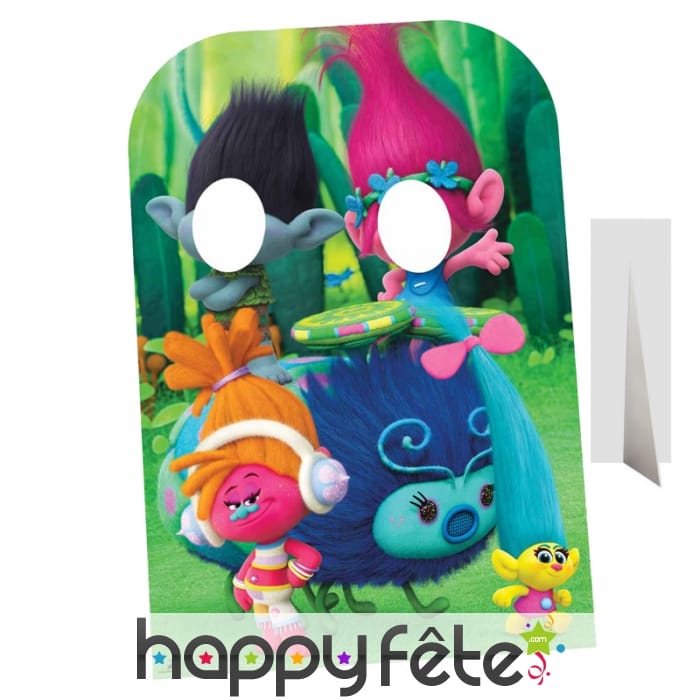 Double passe tête Trolls pour enfant