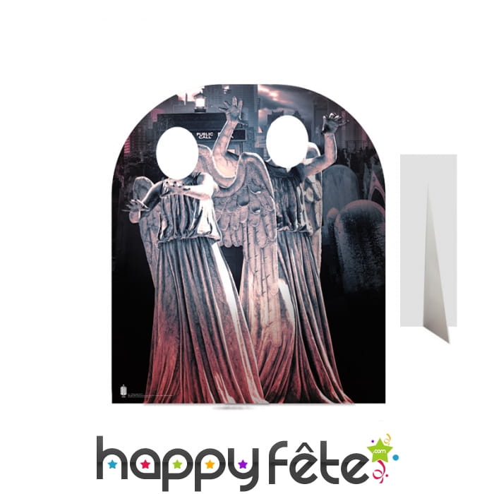 Double passe tête weeping angel, Doctor who