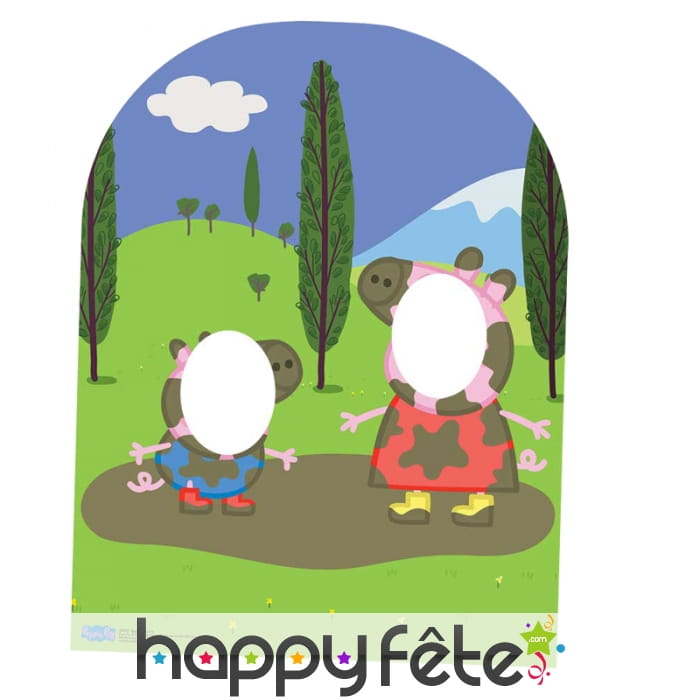 Double passe-têtes Peppa Pig pour enfant