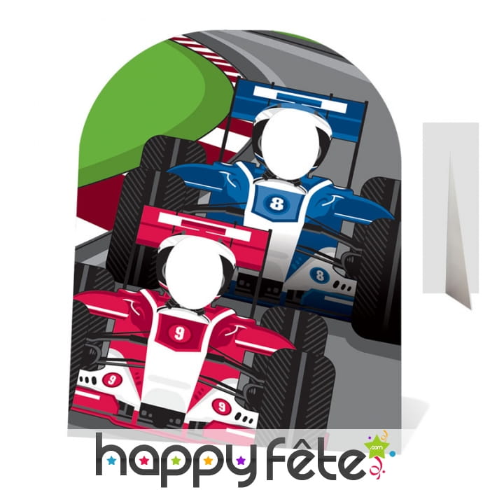 Double passe-têtes pilotes de formule 1