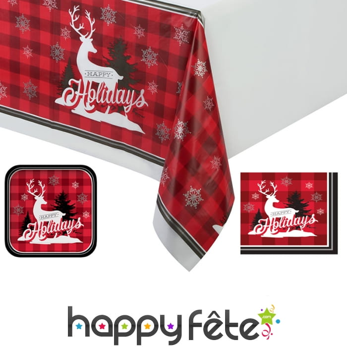 Décos Renne de Noël pour table