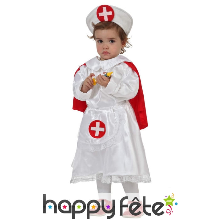 Déguisement robe d'infirmière pour bébé